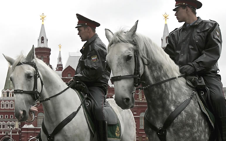 Фото: Московская конная милиция