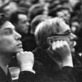 Пастернак и Чуковский на 1 съезде писателей 