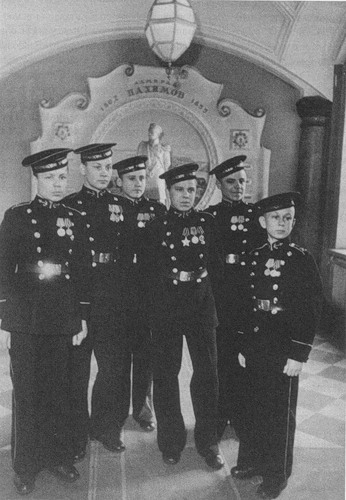 Фото: Ленинградское Нахимовское Военно-морское училище, 1944 год