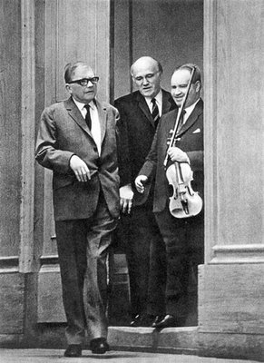 Фото: Шостакович, Ойстрах, Рихтер