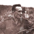 Актер Смирнов Алексей Макарович на фронте, 1941 год