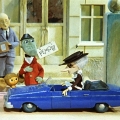 Старуха Шапоклях из  мультфильма про приключения Чебурашки и Крокодила Гены. 1974 год