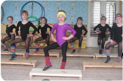 Фото: Ритмическая гимнастика в советской школе