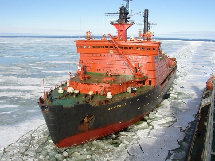 Фото: Второй в мире атомный ледокол Арктика
