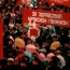 Красный Октябрь. народная демонстрация на 7 ноября.