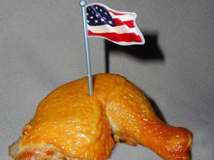 Фото: Куриные окорочка из Америки