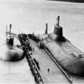 Самая большая в мире атомная подлодка Акула, 1986 год