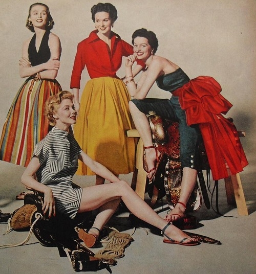Фото: Яркая одежда стиляг 50-х