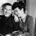 Марк Шагал и его жена и муза Белла Розенфельд, 1935 год