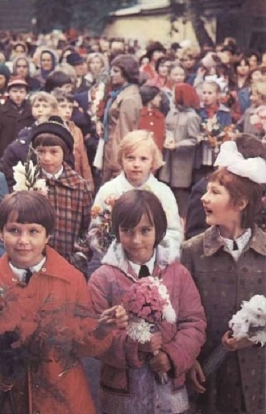 Фото: В школу 1 сентября. СССР