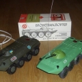Советские радиоуправляемые игрушки БТР