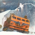 Снежный вездеход СССР в Антарктиде