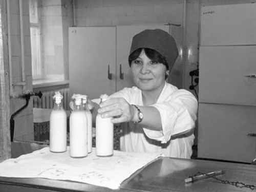Фото: Молочная кухня в СССР .