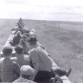 ССО МГУ 1958 год. Поезд на целину в Казахстан.