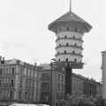 Старинная московская голубятня. Зубовская площадь 1958.