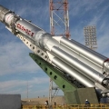 Старт ракеты-носителя Протон - М с Байконура