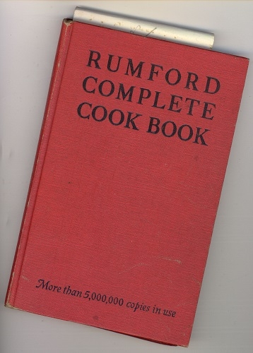 Фото: Книга рецептов Румфорда