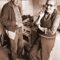 Академик А.Д. Сахаров с женой Е. Боннэр, 1986 год