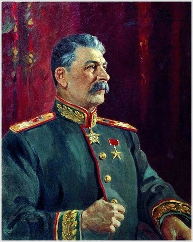 Фото: Портрет И. В. Сталина. Герасимов А. М.