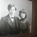 Молодожены Сергей Эфрон и Марина Цветаева, 1912 год