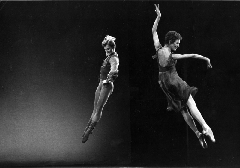 Фото: Звезды балета Михаил Барышников и Наталья Макарова 
