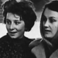 Будущие звезды тренерского искусства Татьяна Тарасова и Елена Чайковская, 1967 год