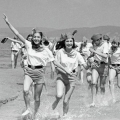 Счастливые дети из СССР в пионерлагере Орленок, 1976 год