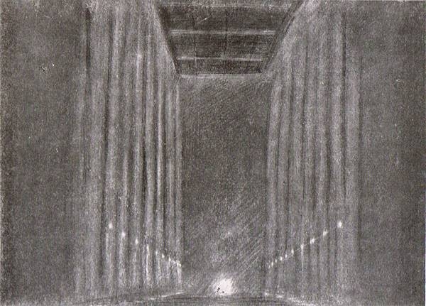 Фото: Пустые залы блокадного времени в Эрмитаже, 1942 год