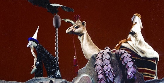 Фото: Волшебная лампа Аладдина - спектакль кукольного театра им. Образцова, 1940 год