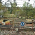 Заброшенный детский парк с аттракционами в Припяти, 2009 год