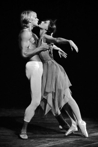 Фото: Артисты балета Большого театра Плисецкая и Годунов, 1976 год