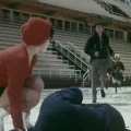 Тренировка советских фигуристов на катке Медео, 1976 год