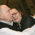  Актер Сергей Юрский с женой актрисой Натальей Теняковой