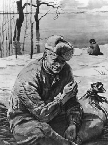 Фото: Одно из лучших произведений о войне рассказ М. Шолохова Судьба человека, 1957 год