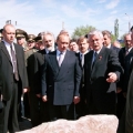 Губернатор Курской области Руцкой и президент В.В. Путин, 2000 год