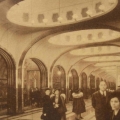 Макет станции метро Маяковская на выставке в Нью- Йорке, 1939 год