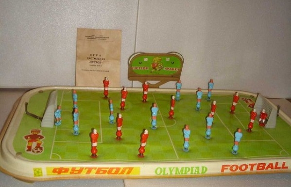 Фото: Советская настольная игра Футбол