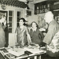 Лев Кассиль в гостях у Корнея Чуковского, 1955 год