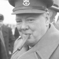Уинстон Черчилль на Ялтинской конференции