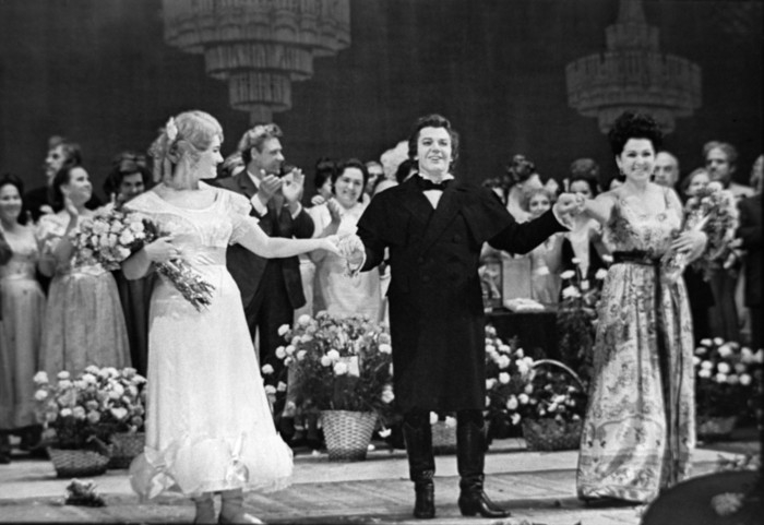 Фото: Галина Вишневская на сцене Большого театра, 1977 год