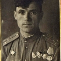 Герой Советского Союза, летчик  Г.А. Николаев, повторивший подвиг Гастелло в 1944 году