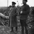Маршал Г.К. Жуков и командующий Авиацией дальнего действия А.Е. Голованов. Брянский фронт,