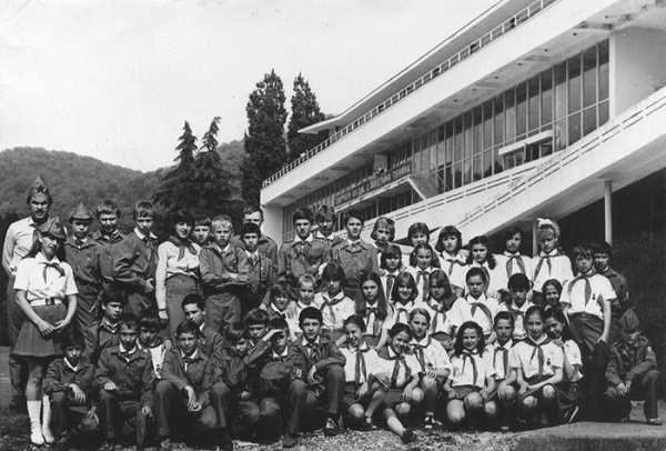 Фото: Всесоюзный пионерский лагерь СССР Орленок, 1978 год