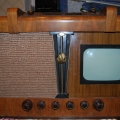 Старый ламповый телевизор