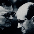Учитель и ученик. Композитор Шостакович и музыкант Ростропович, 1960 год