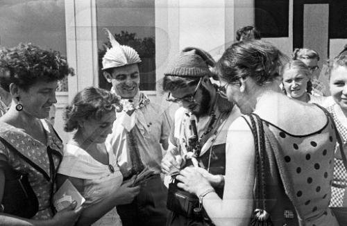 Фото: фестиваль молодежи и студентов 1957