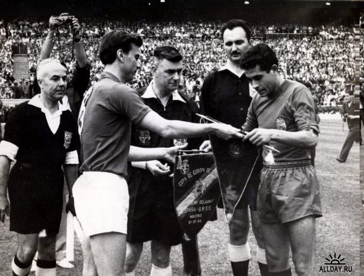 Фото: Чемпионат Европы по футболу 1964 года