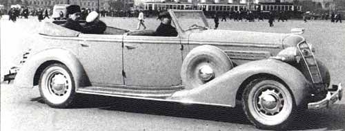 Фото: Лимузин ЗиС-101, 1937 год