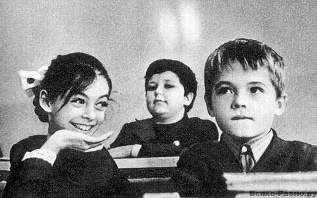 Фото: Советские школьники. Первые симпатии.