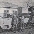 Заправка служебного автомобиля, г. Грозный, 1926 год